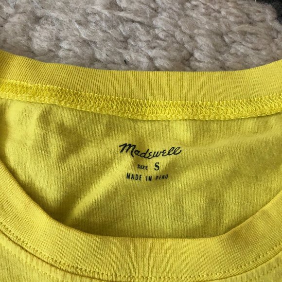 Madewell Embroidered Palm Radio Boxy Tee- Size Small - Picture 7 of 7